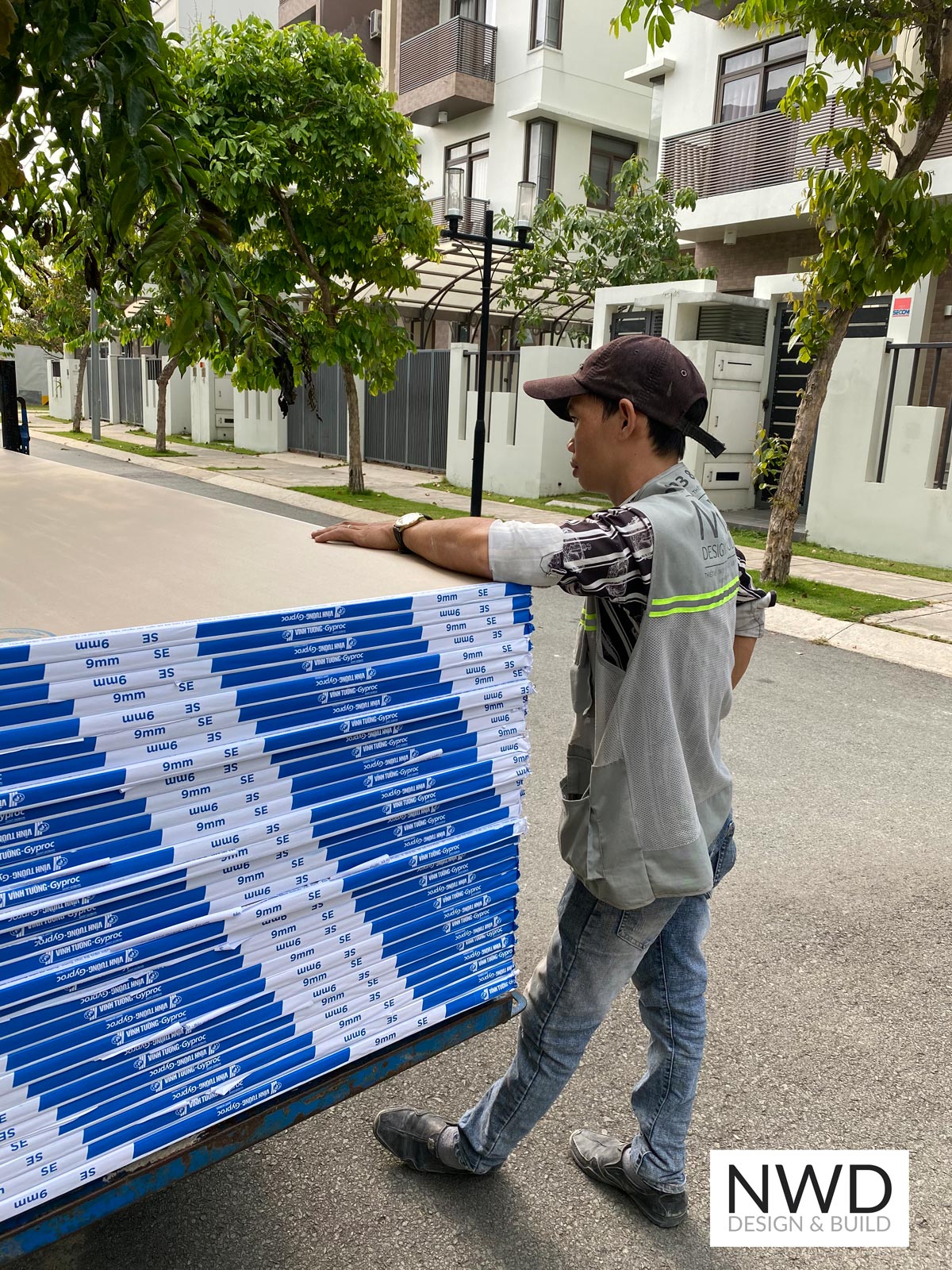 Thi công tấm cemboard