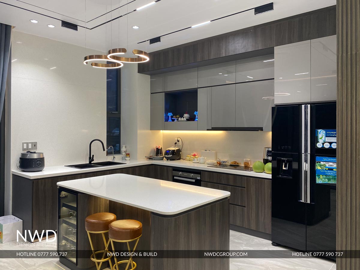 Đảo bếp cho nội thất hiện đại