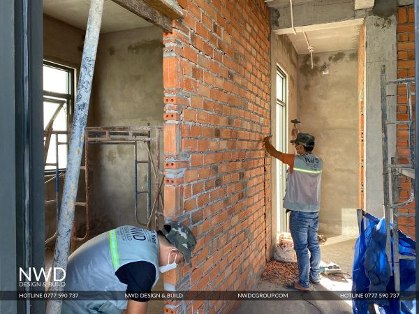 NWD Design & Build thi công cấp thoát nước âm sàn