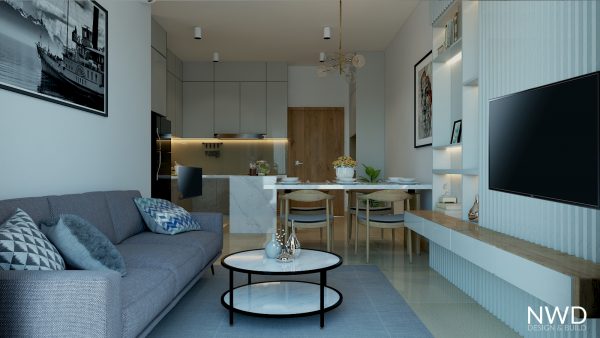 Thiết kế nội thất căn hộ Jamila Khang Điền
