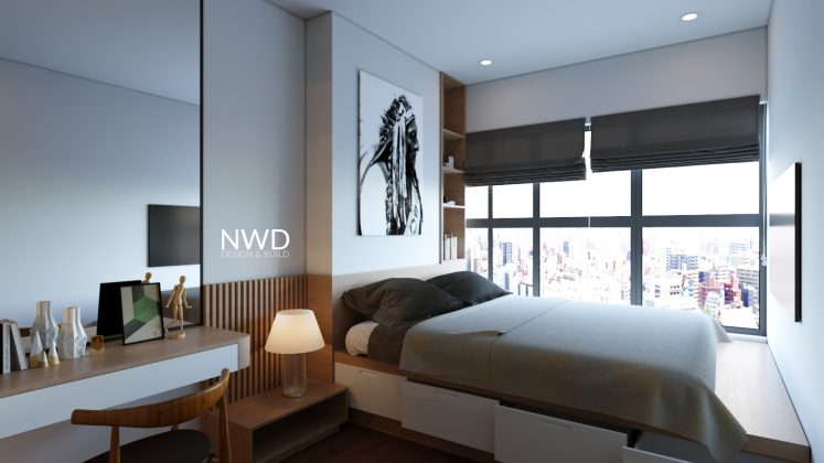 Thiết kế căn hộ Sakura Midtown
