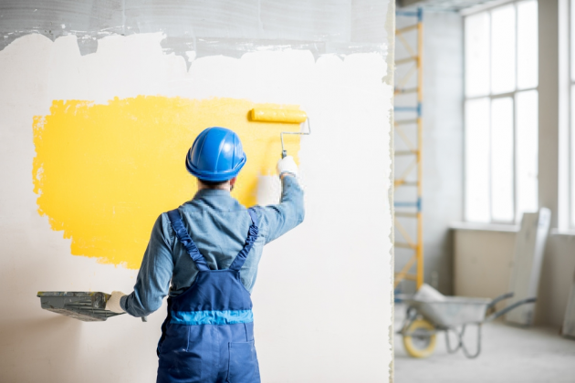 Giá thi công sơn nước hiện nay tại các quận - sơn tường mới