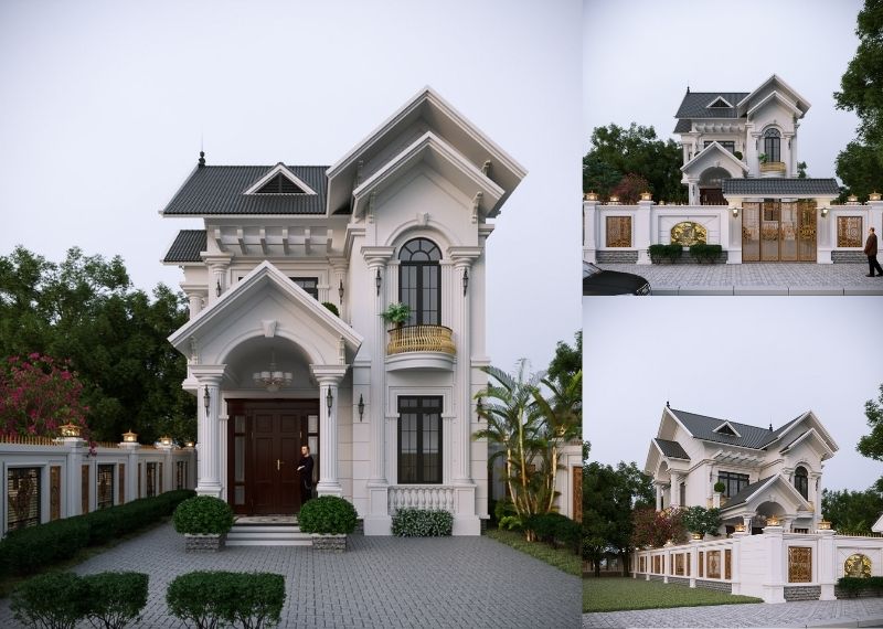 Mẫu nhà phố đẹp phong cách hiện đại