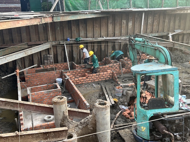 Kỹ thuật thi công tầng hầm, bán hầm nhà phố