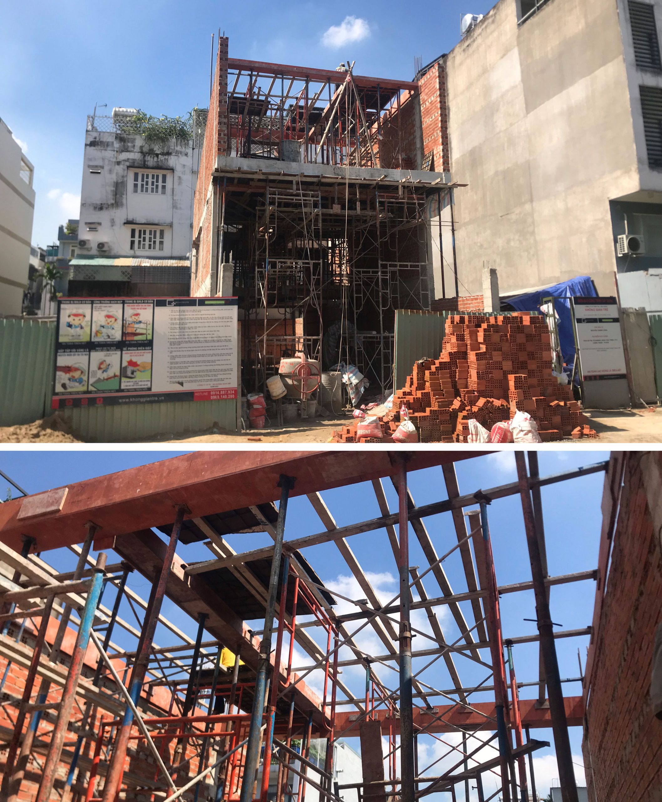 Quy trình thi công các công tác hoàn thiện xây dựng nhà phố