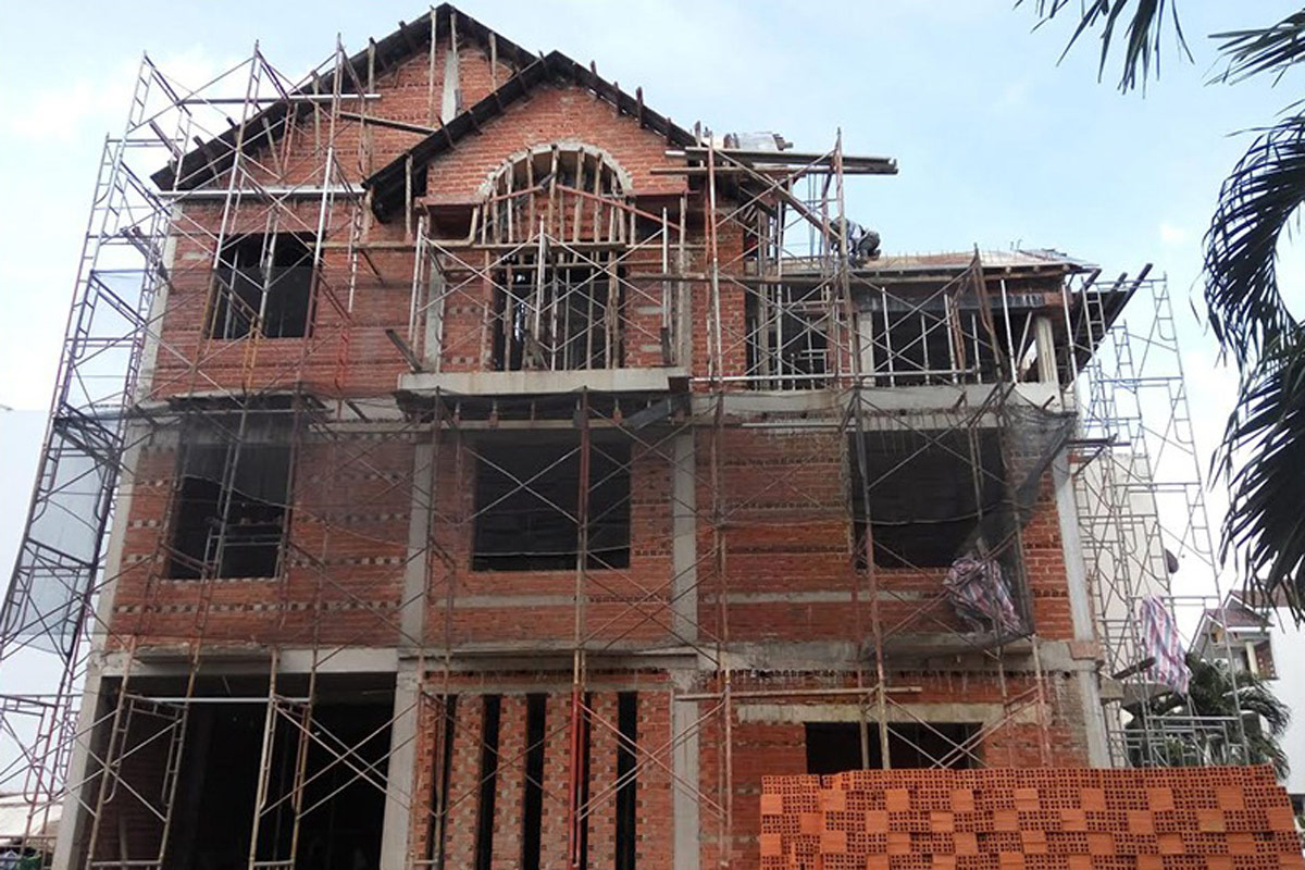 Quy trình thi công các công tác hoàn thiện xây dựng nhà phố