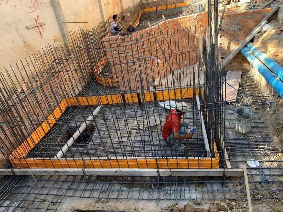 Quy trình thi công phần móng cho nhà phố 